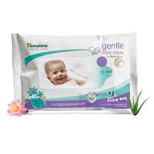 GENTLE BABY WIPES 12S 1PC